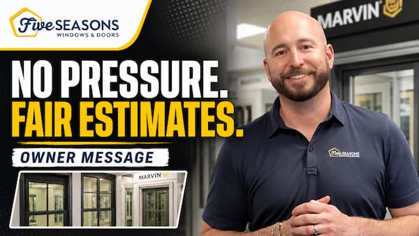 Jon Kroeger, owner of Five Seasons Windows and Doors